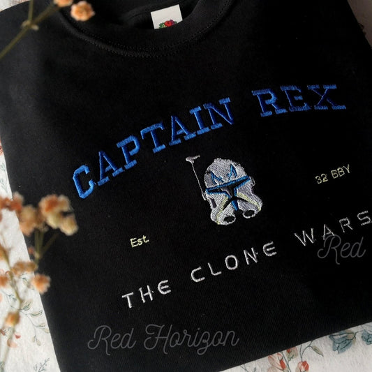 Captain Rex - Red Horizon Embroidery