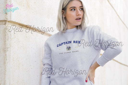 Captain Rex - Red Horizon Embroidery