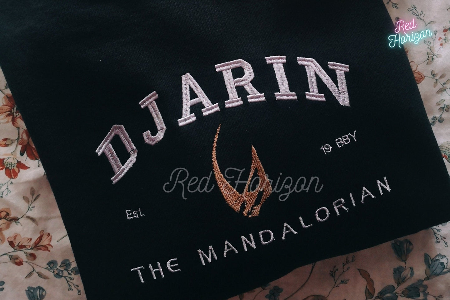 Djarin - Red Horizon Embroidery