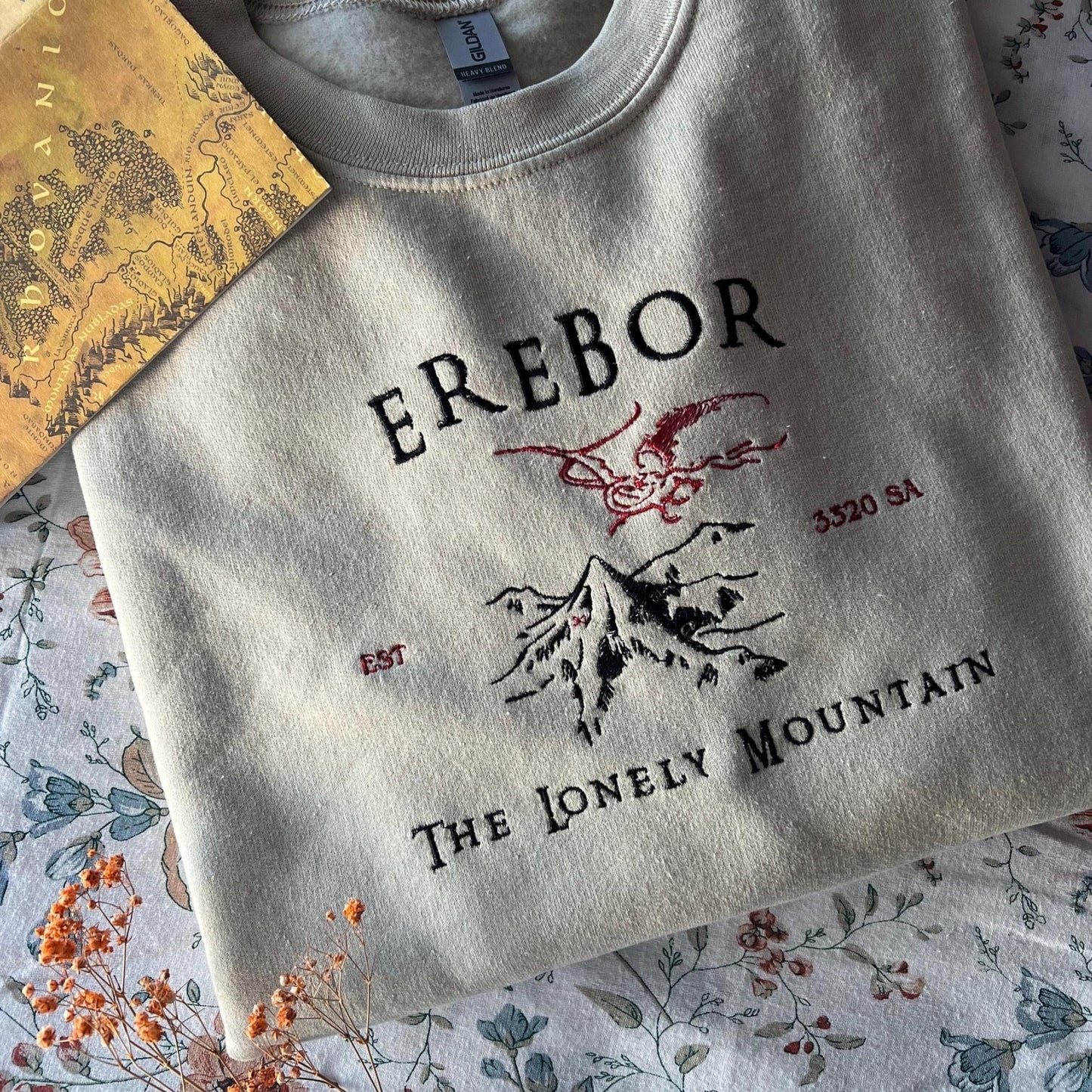 🏔️Erebor 🏔️ - Red Horizon Embroidery