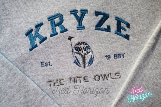 Kryze - Red Horizon Embroidery