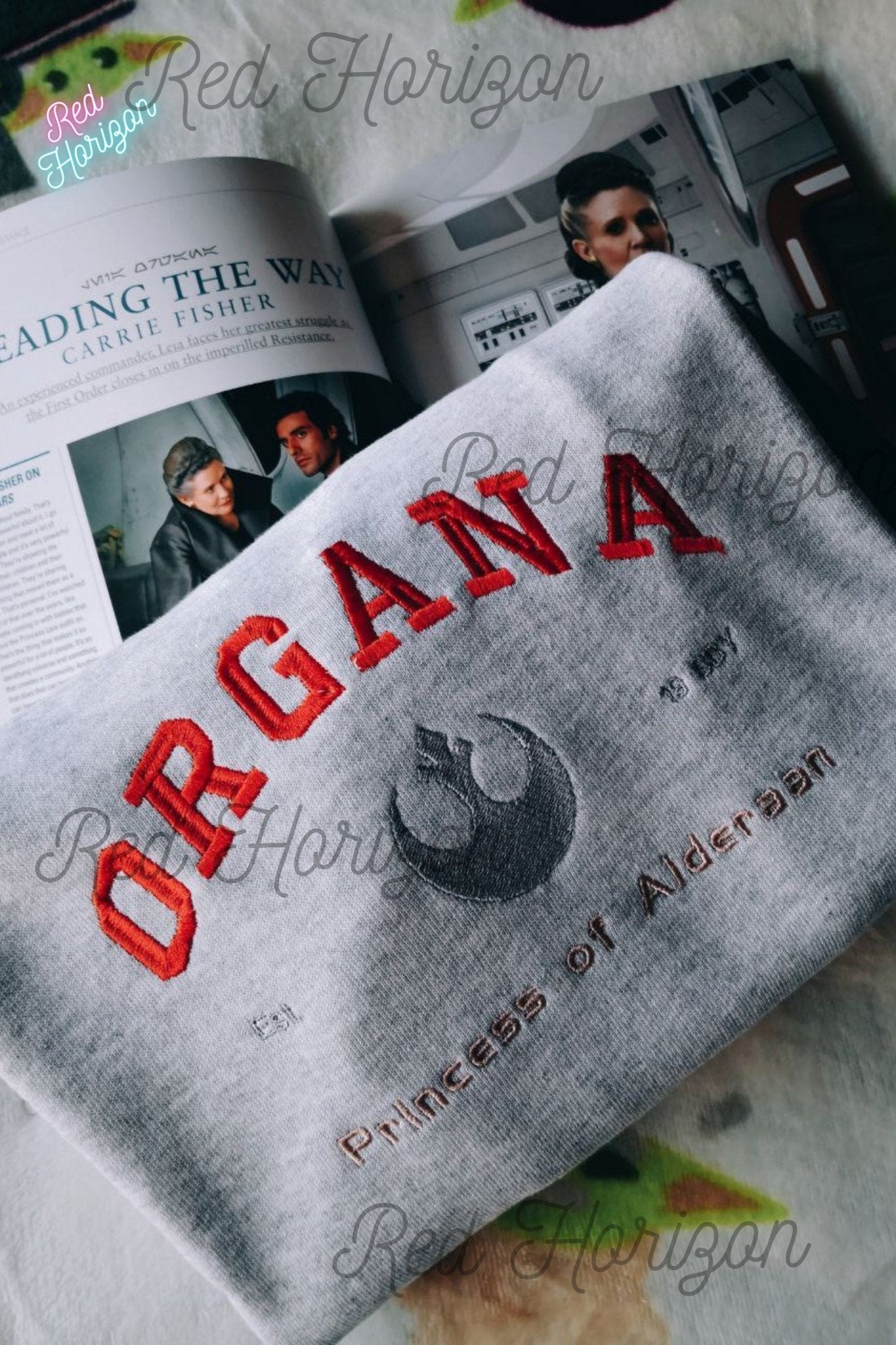 Organa - Red Horizon Embroidery