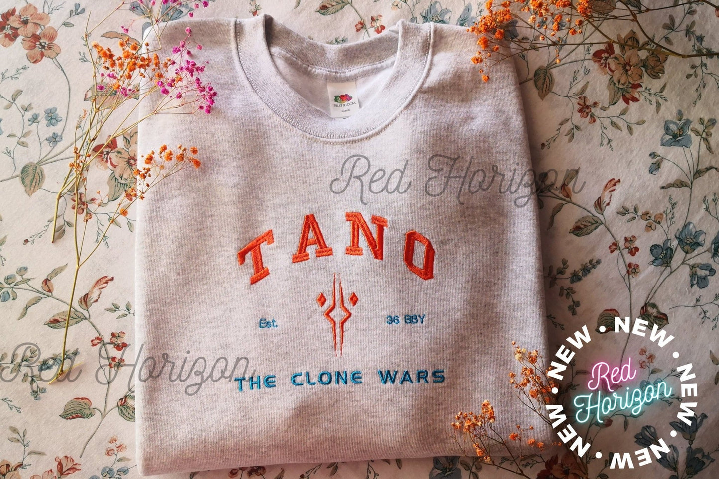 Tano - Red Horizon Embroidery
