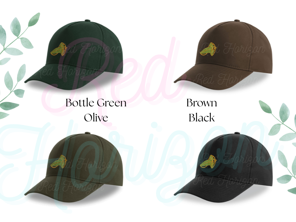 Lothlórien – Gorra bordada con la hoja élfica de Mallorn