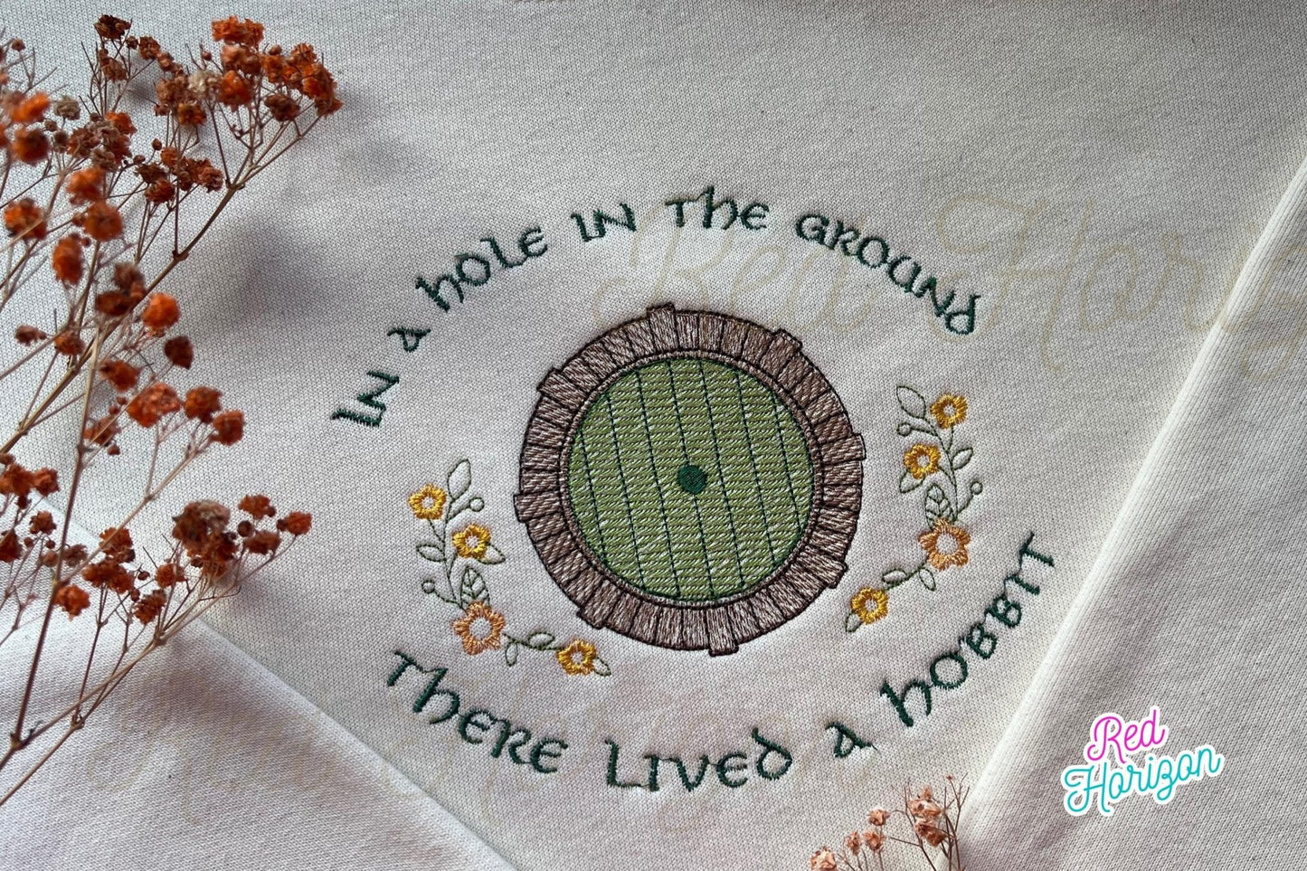 🌿 Hobbiton 🌿 - Red Horizon Embroidery