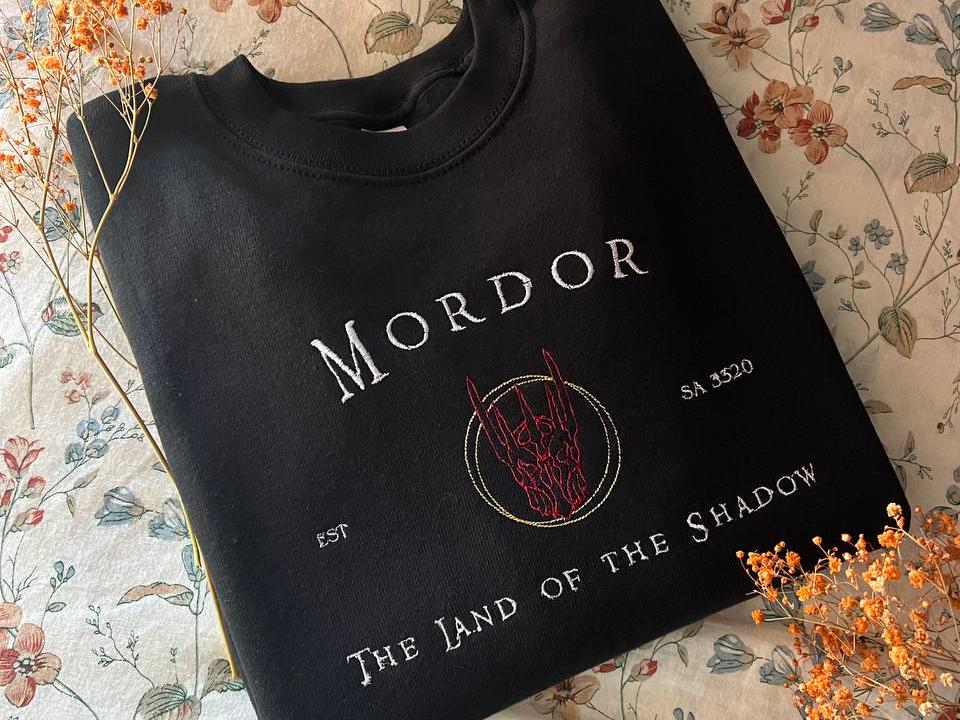 🌋 Mordor 🌋 - Red Horizon Embroidery