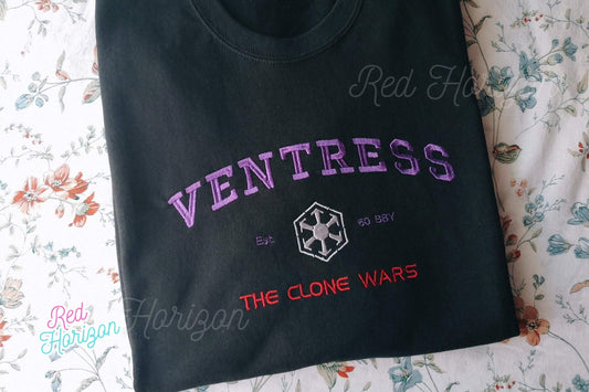 Ventress - Red Horizon Embroidery