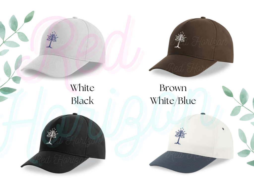 Gondor – Gorra bordada con el Árbol Blanco