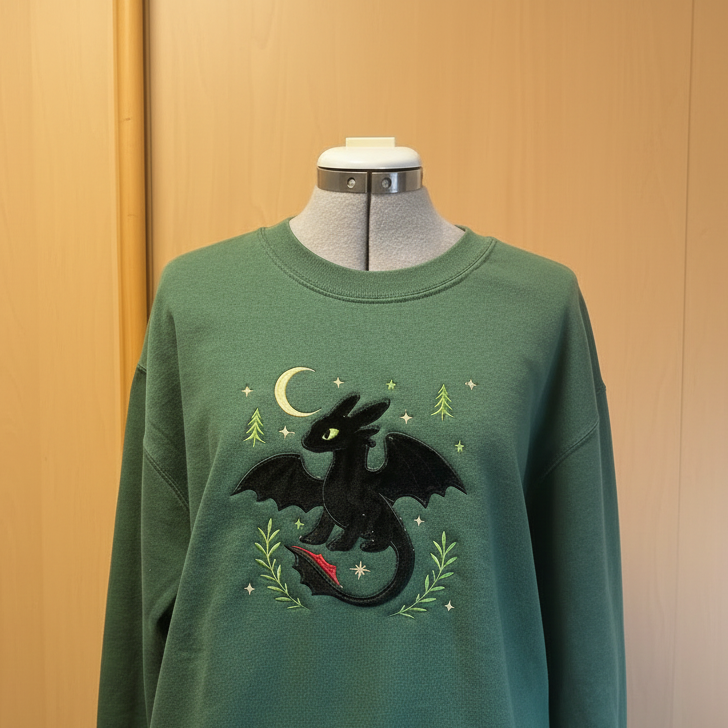 π Toothless - Embroidered Special Edition Hoodie | Second Pre-order Edition