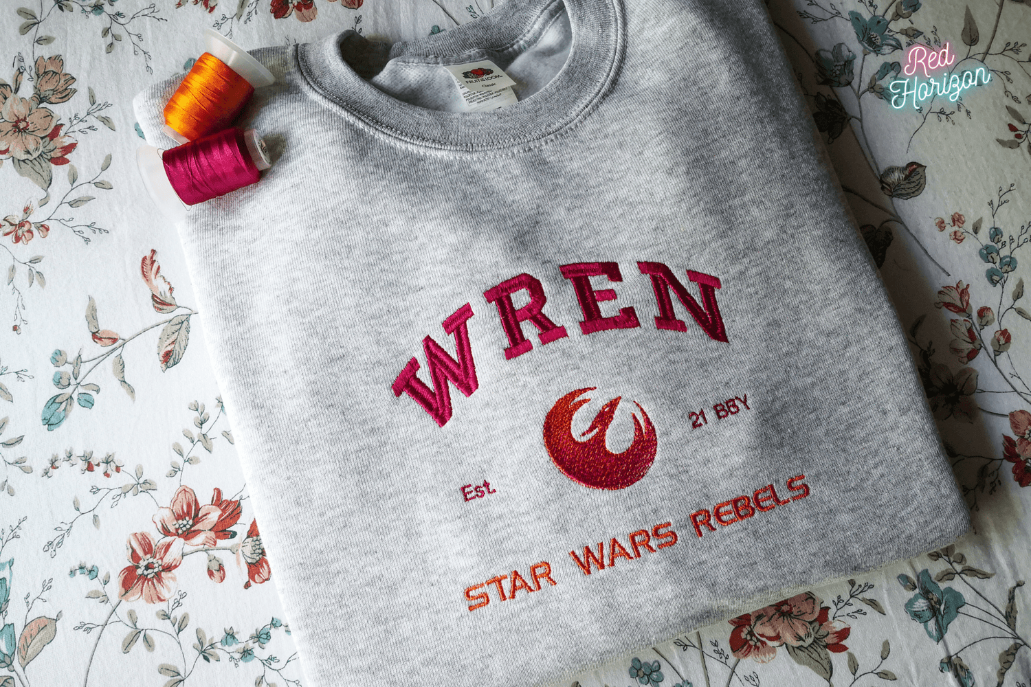✨Star Wars Varsity✨ - Red Horizon Embroidery