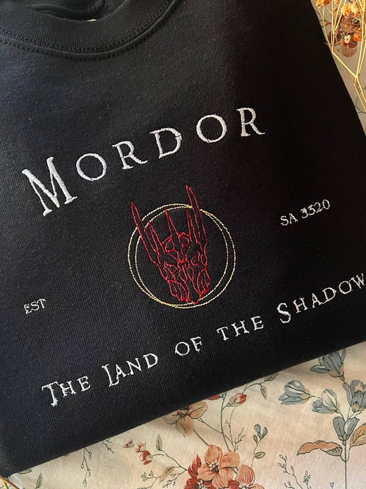 🌋 Mordor 🌋 - Red Horizon Embroidery