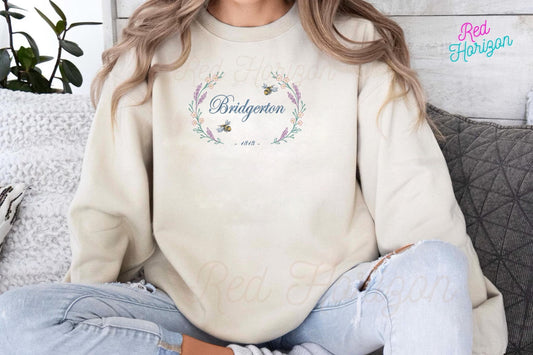 🪻Bridgerton 🪻 - Red Horizon Embroidery