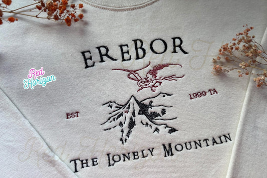 🏔️Erebor 🏔️ - Red Horizon Embroidery