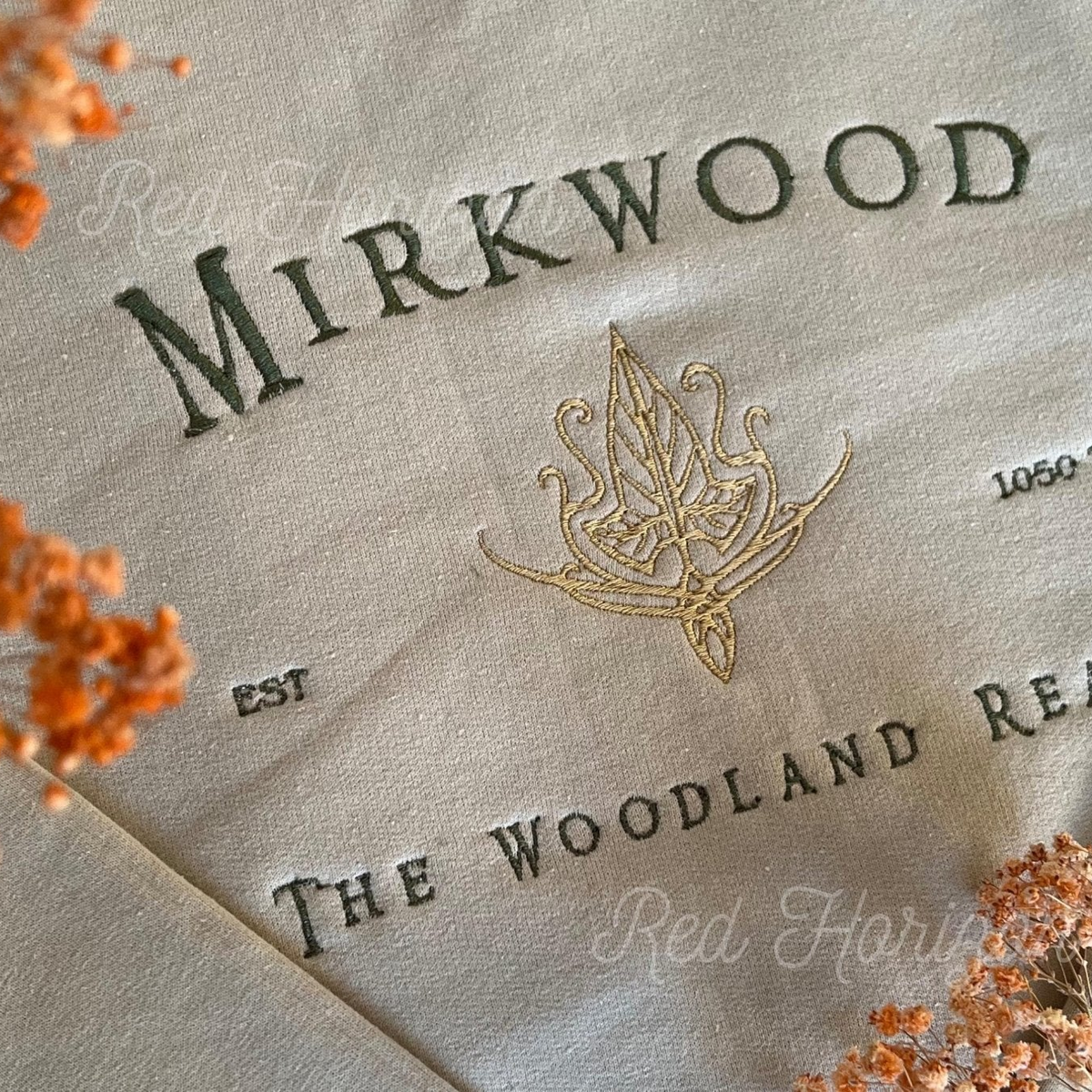 Mirkwood 🦌– Sudadera bordada inspirada en el Bosque Negro