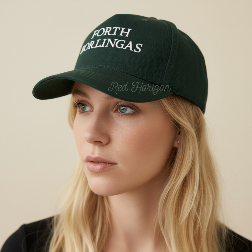 Forth Eorlingas – Gorra bordada inspirada en Espíritu de Rohan
