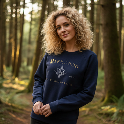 Mirkwood 🦌– Schwarzwald inspiriertes besticktes Sweatshirt