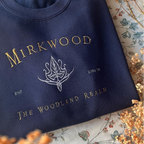 Besticktes T-Shirt Düsterwald – Der Schwarzwald