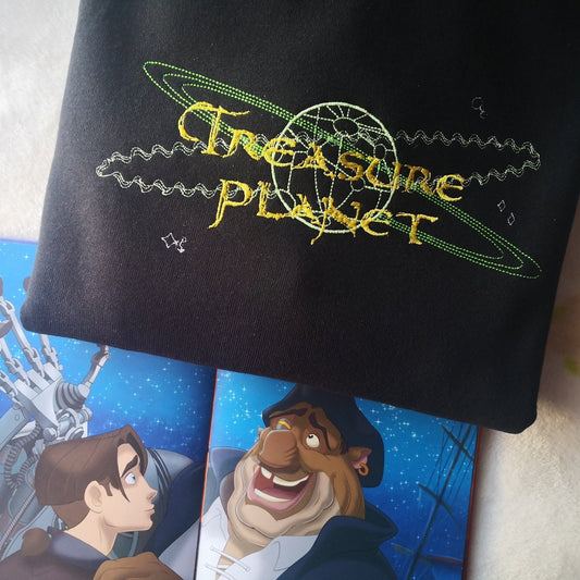 🪐 Treasure Planet 🪐 - Red Horizon Embroidery
