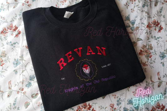 Revan - Red Horizon Embroidery