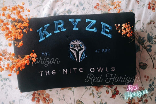 Kryze - Red Horizon Embroidery