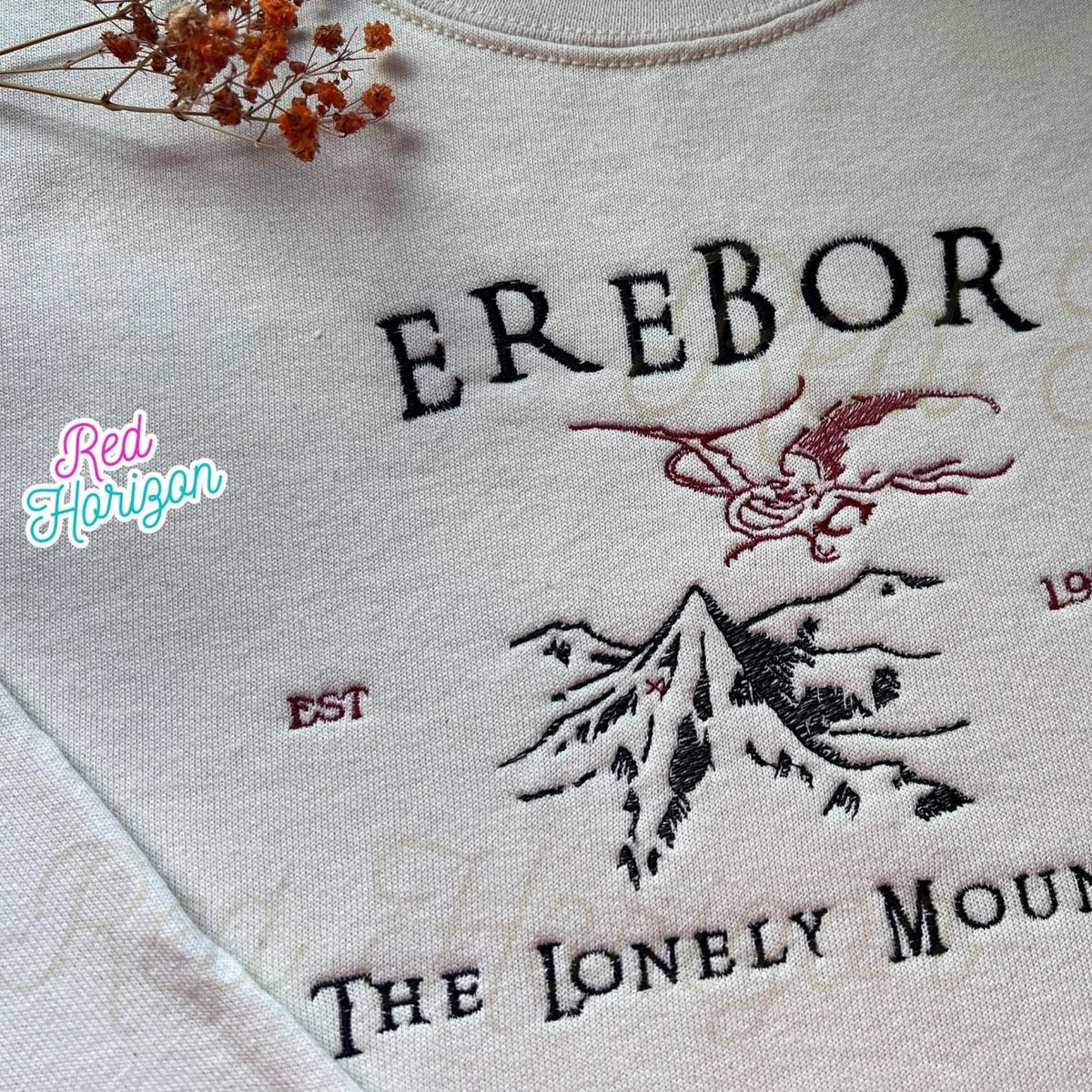 erebor  Red Horizon Embroidery