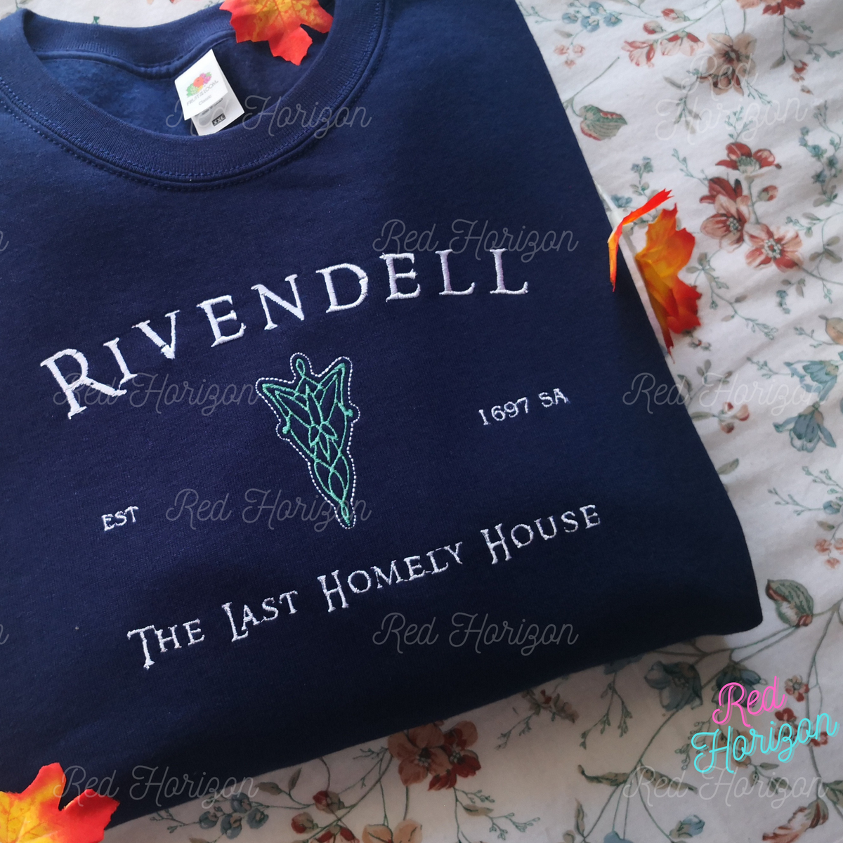 Rivendell 🍃– Sudadera bordada El último refugio