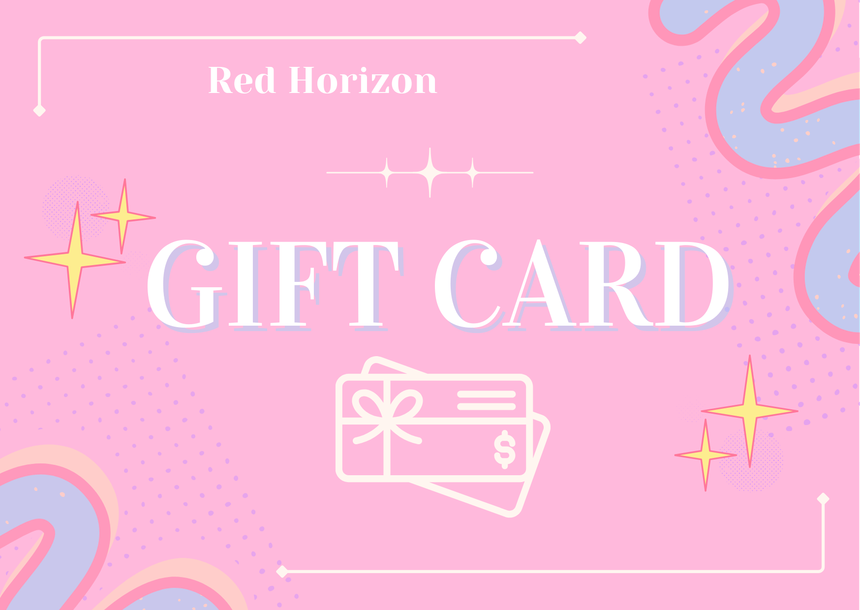 Tarjeta Regalo - Red Horizon Embroidery