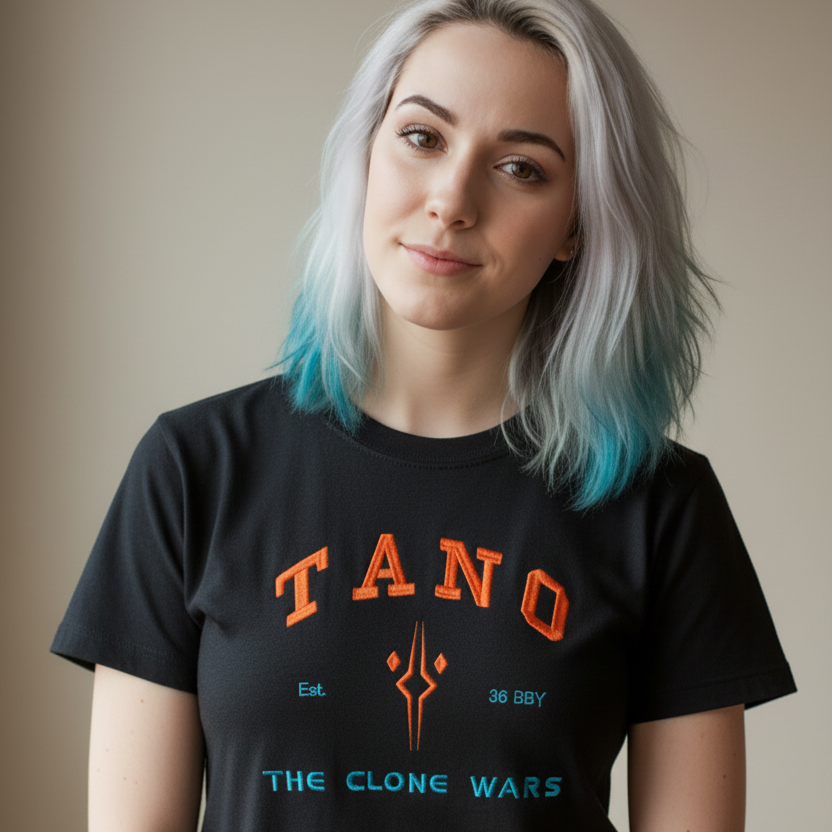 Camiseta Ahsoka Tano – Bordado Star Wars