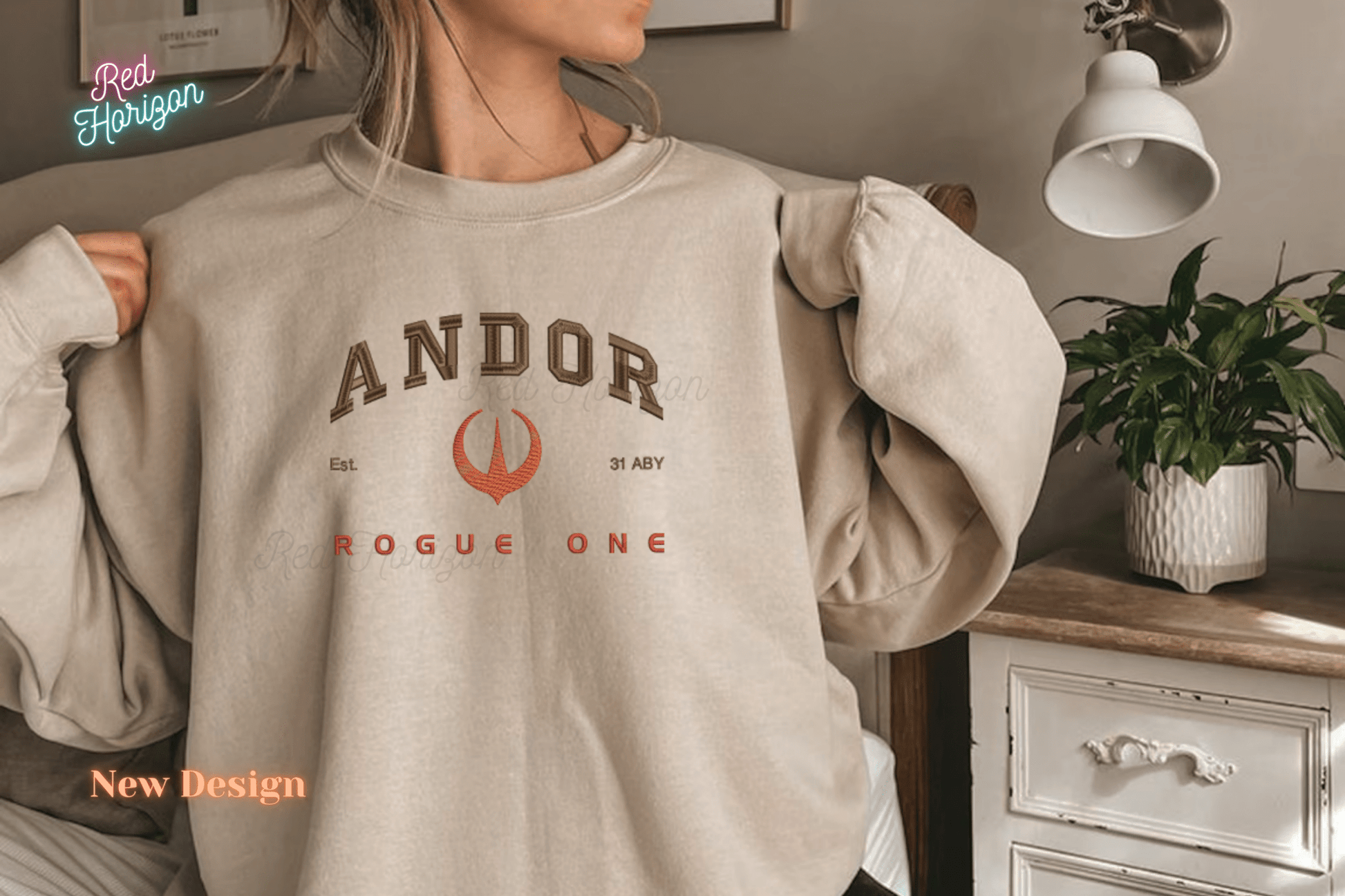 Andor - Red Horizon Embroidery