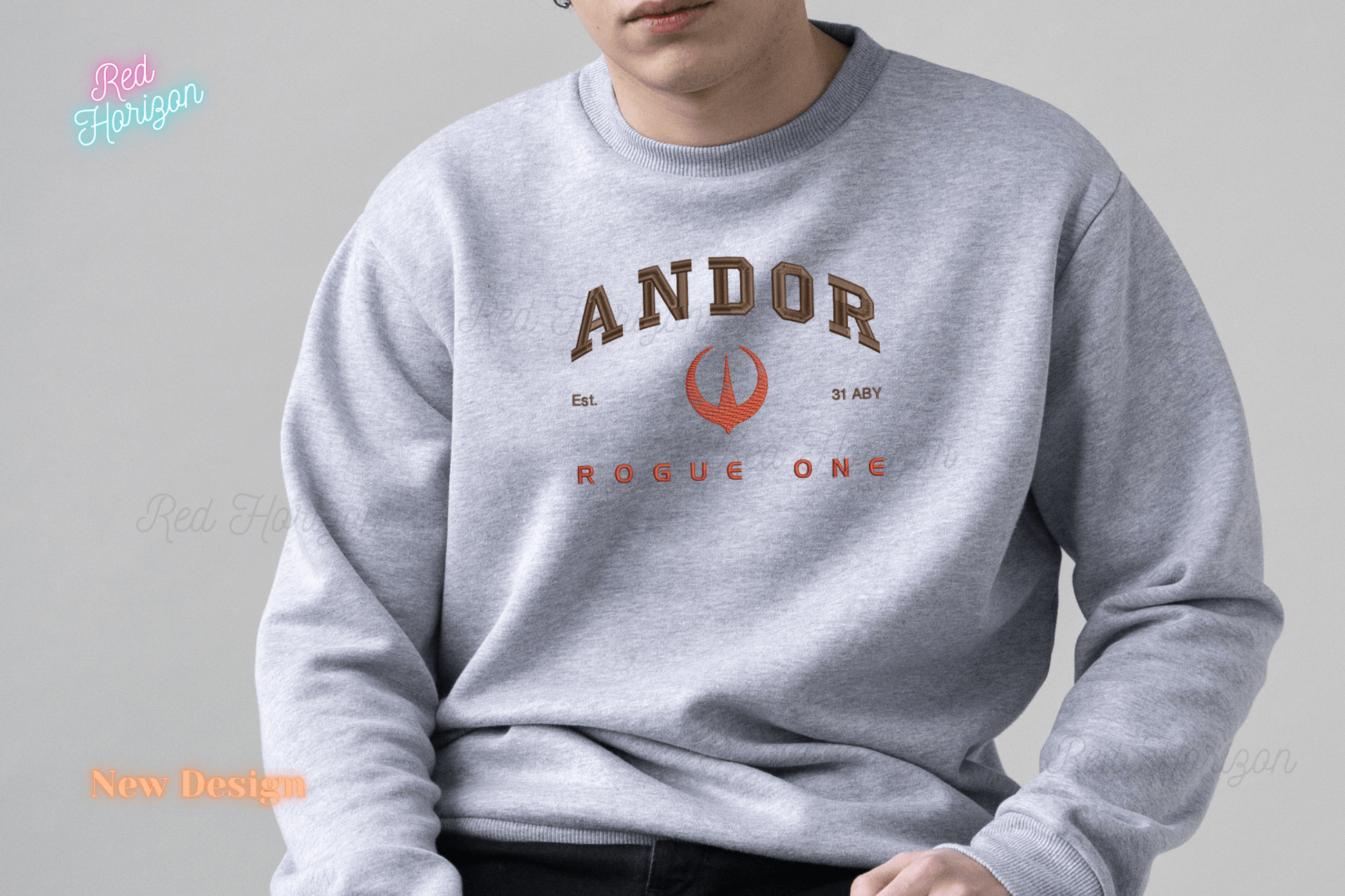 Andor - Red Horizon Embroidery