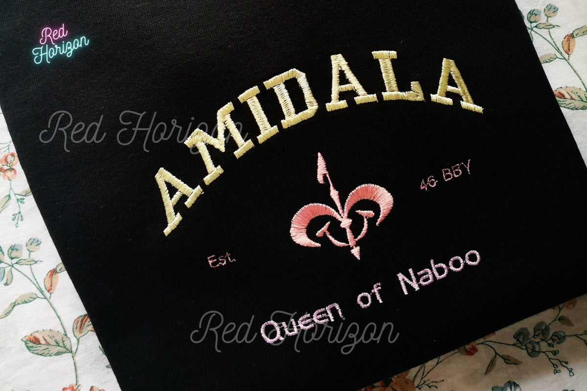 Amidala - Red Horizon Embroidery