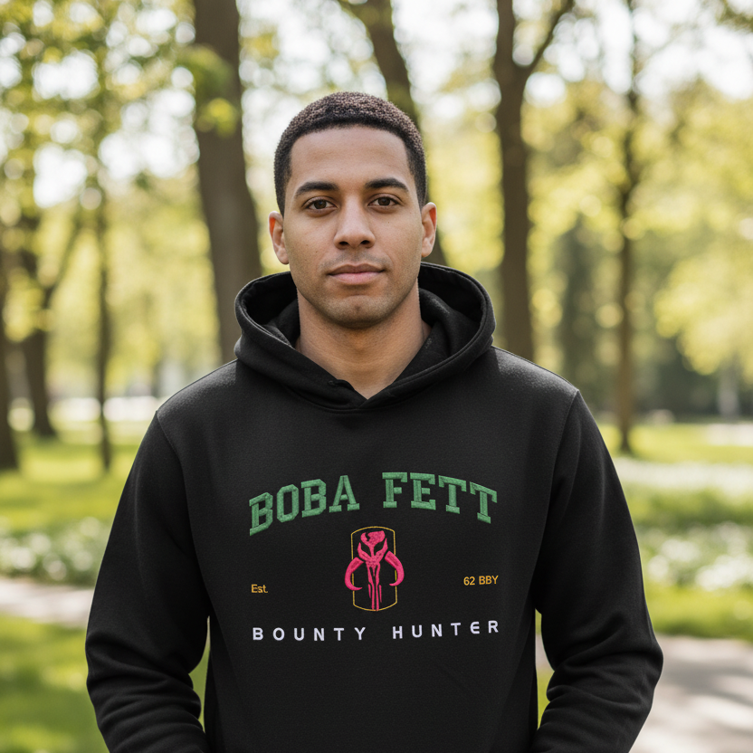 CAD BANE-Sweatshirt: Perfekt für Clone Wars-Fans und Liebhaber des Book of Boba Fett – Machen Sie es sich mit Stil gemütlich!