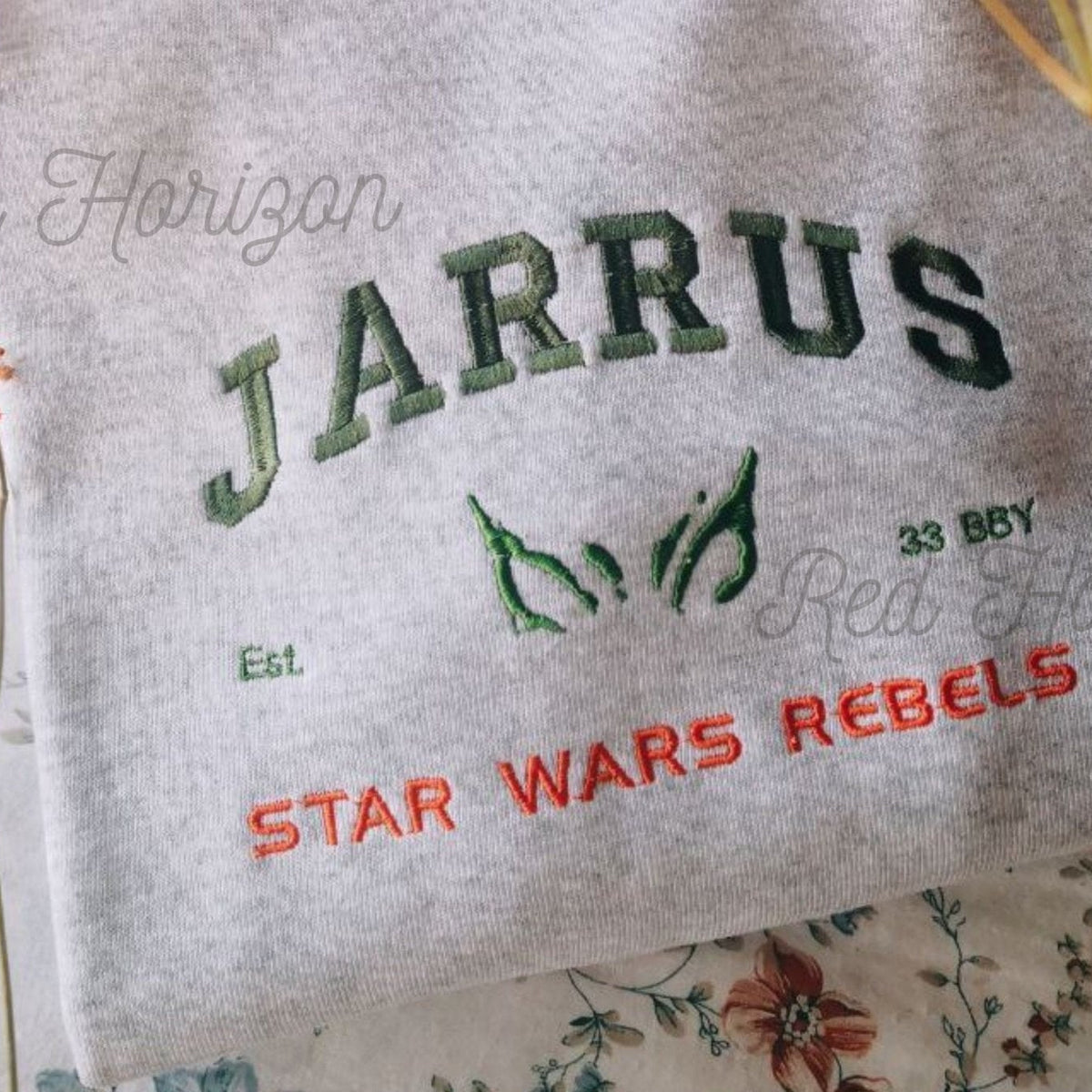 Kanan - Red Horizon Embroidery