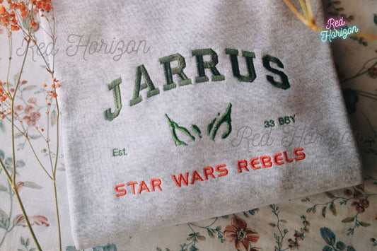 Kanan - Red Horizon Embroidery
