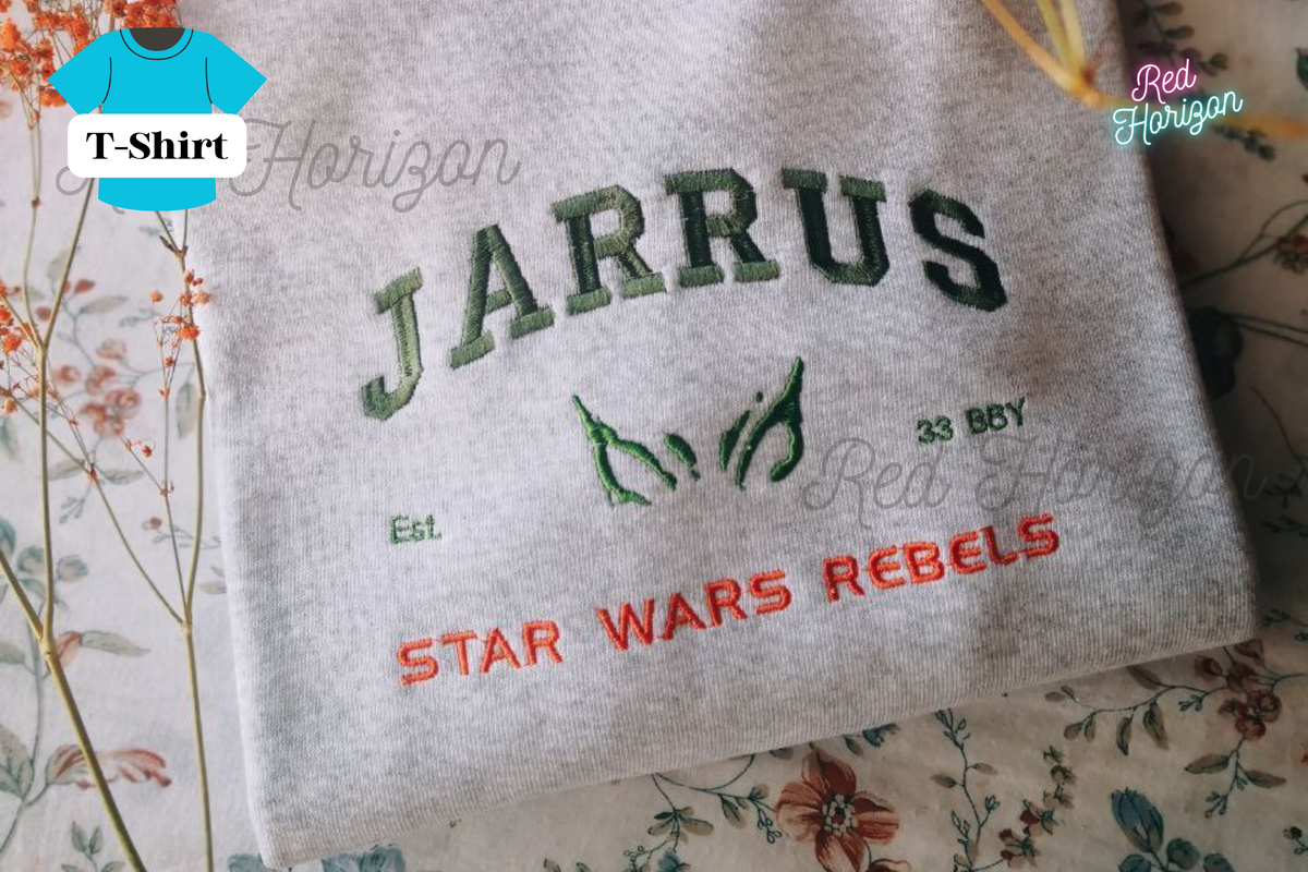 Kanan Jarrus T-Shirt – Star Wars Rebels Stickerei