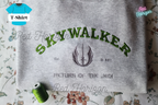 T-Shirt Luke Skywalker – Star Wars Stickerei