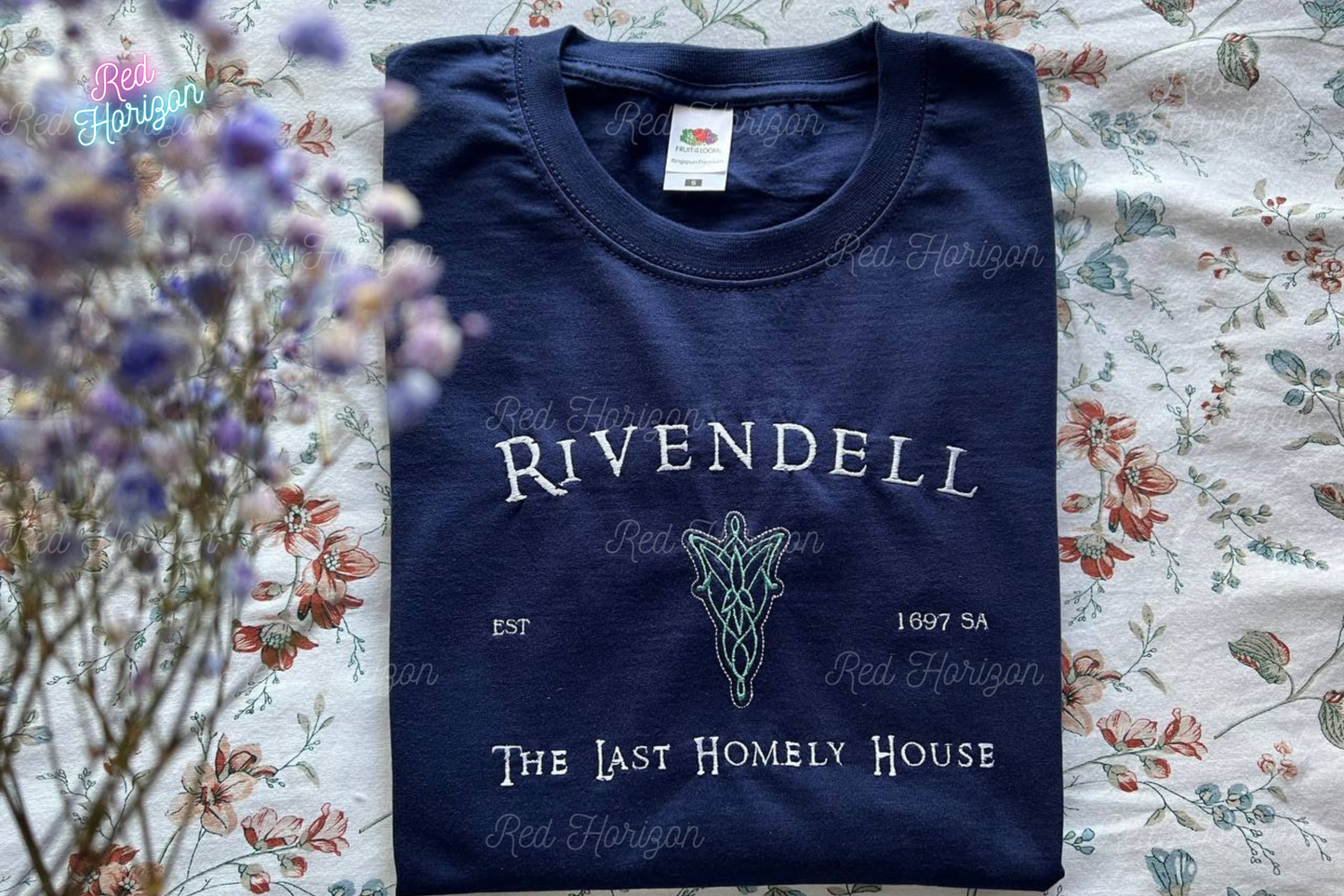 Rivendell 🍃– Sudadera bordada El último refugio