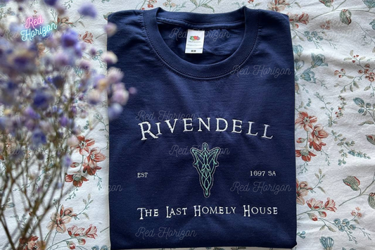 Rivendell 🍃– Sudadera bordada El último refugio