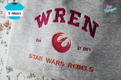 Camiseta Sabine Wren – Bordado Star Wars Rebels