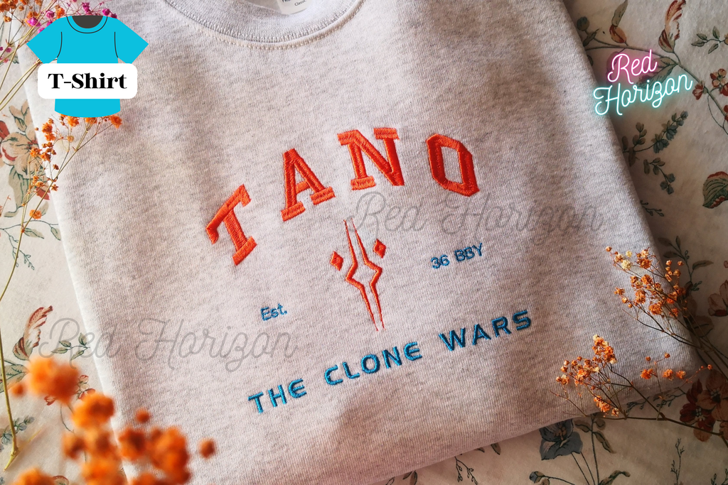 Camiseta Ahsoka Tano – Bordado Star Wars
