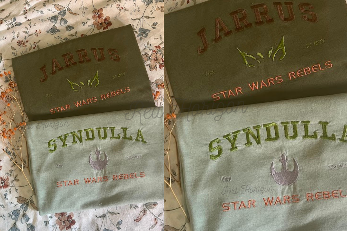 T-Shirt Hera Syndulla – Stickerei Star Wars Rebels