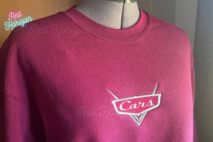 Sudadera Cars – Bordado Vintage Racing Edition