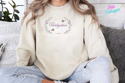 🪻Bridgerton 🪻 - Red Horizon Embroidery