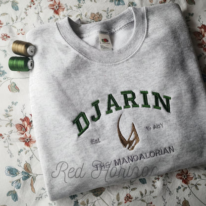 Djarin - Red Horizon Embroidery