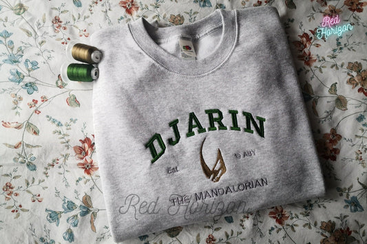 Djarin - Red Horizon Embroidery