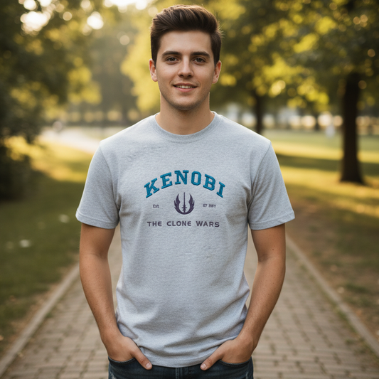 Camiseta Obi-Wan Kenobi – Bordado Star Wars