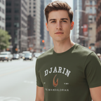 T-Shirt Din Djarin – Bestickte Star Wars The Mandalorian