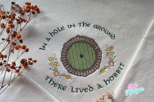 🌿 Hobbiton 🌿 - Red Horizon Embroidery