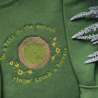 Hobbiton🌱 – Sudadera bordada inspirada en las casitas Hobbit