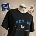 Obi-Wan Kenobi T-Shirt – Star Wars Stickerei